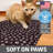 Original Cat Litter Mat, Contains Mess from Box, Protects Floors, Urine-Proof, Machine Washable, Soft on Kitty Paws, Absorbent, Waterproof (20”x28”) (Paw Path Tan) (USA Made)-59751445