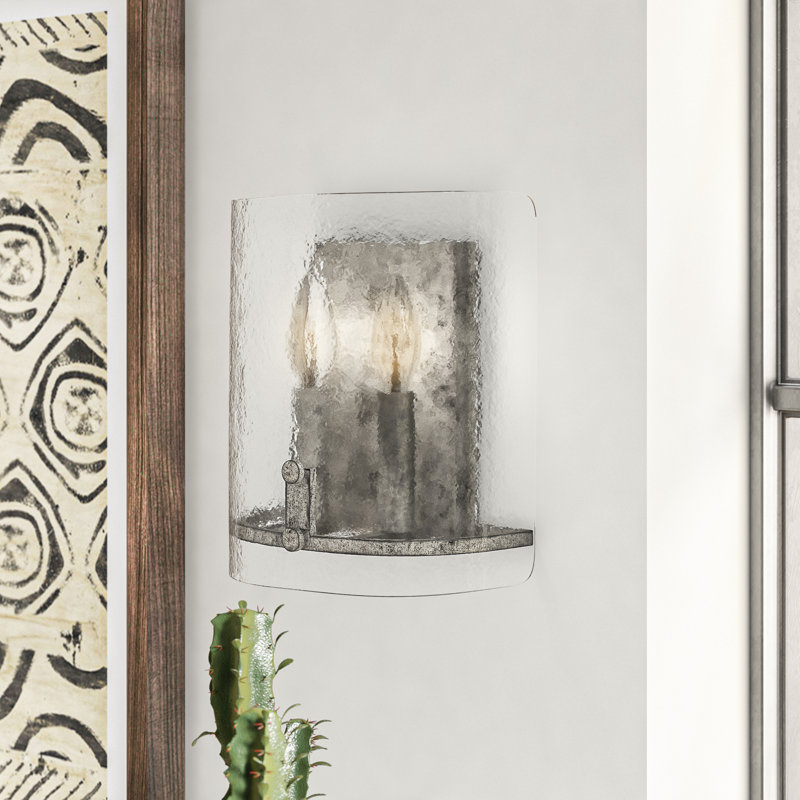 Ferris Steel Flush Mounted Sconce