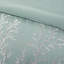 Ensemble d'édredon surdimensionné en coton Aqua Bliss