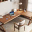 Bureau en bois massif en L noyer clair-1105744910-1105744908