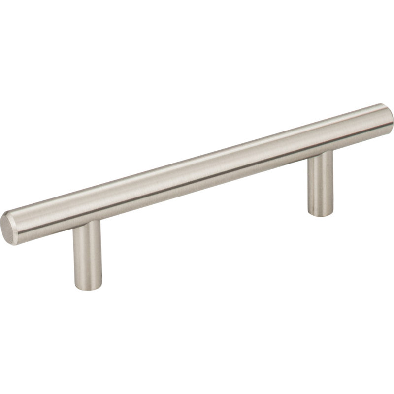 Naples 3 3/4" Center to Center Bar Pull, Satin Nickel