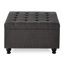 Gris foncé avec rangement spacieux et décoration intérieure capitonnée-2063132595