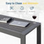 Table basse d'extérieur en aluminium 43 po-1887472571