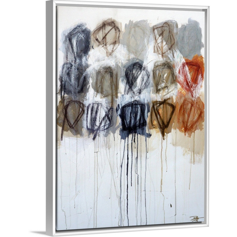 Reproduction d’art sur toile, "Fresh Start" par B. Robert, Cadre blanc, 26" H x 20" W x 1.75" D