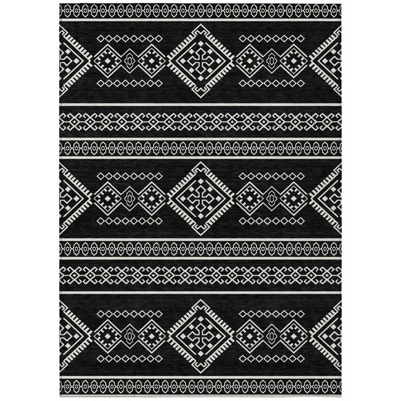 Southwestern Indoor Rug, Rectangle 2'6" x 3'10"
