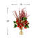 Holiday Arrangement With Hydrangeas And Berries