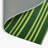 HorizontalStripes Green Indoor and Outdoor Area Rug-321569607