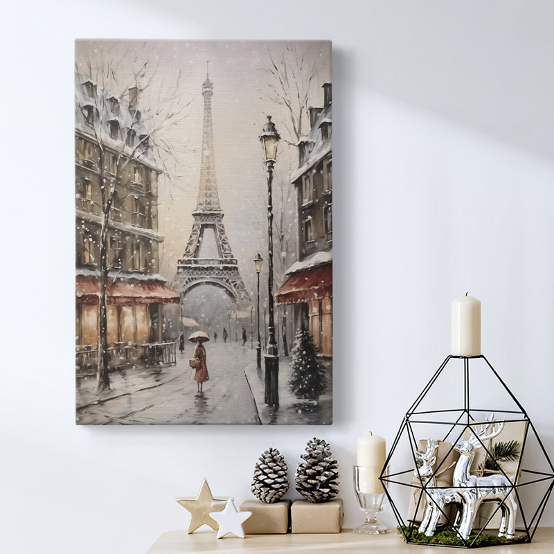 Art des Fêtes de Noël - Toile tendue avec châssis DLXV