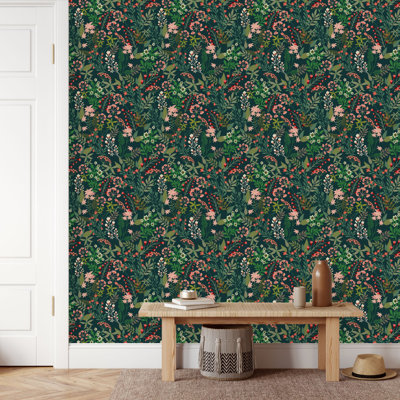 Peel & Stick Floral Wall Mural