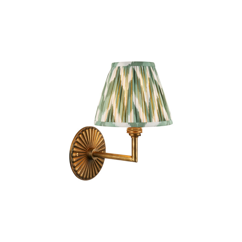 Hoskin Steel Armed Sconce, Green