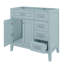 Meuble-lavabo simple 36 po avec tiroirs pratiques-118152043