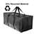 Moving Bags Heavy Duty Extra Large Stronger Handles Wrap Totes Storage Boxes Storage Totes Moving Boxes Packing Box,(Black/5 PCS)