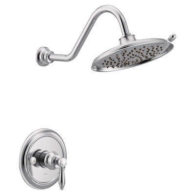 Ensemble de garniture de douche à 1 poignée éco-performante à 3 poignées Weymouth M-CORE, valve requise