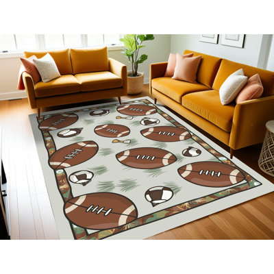 Tapis de football pour enfants Zoomie