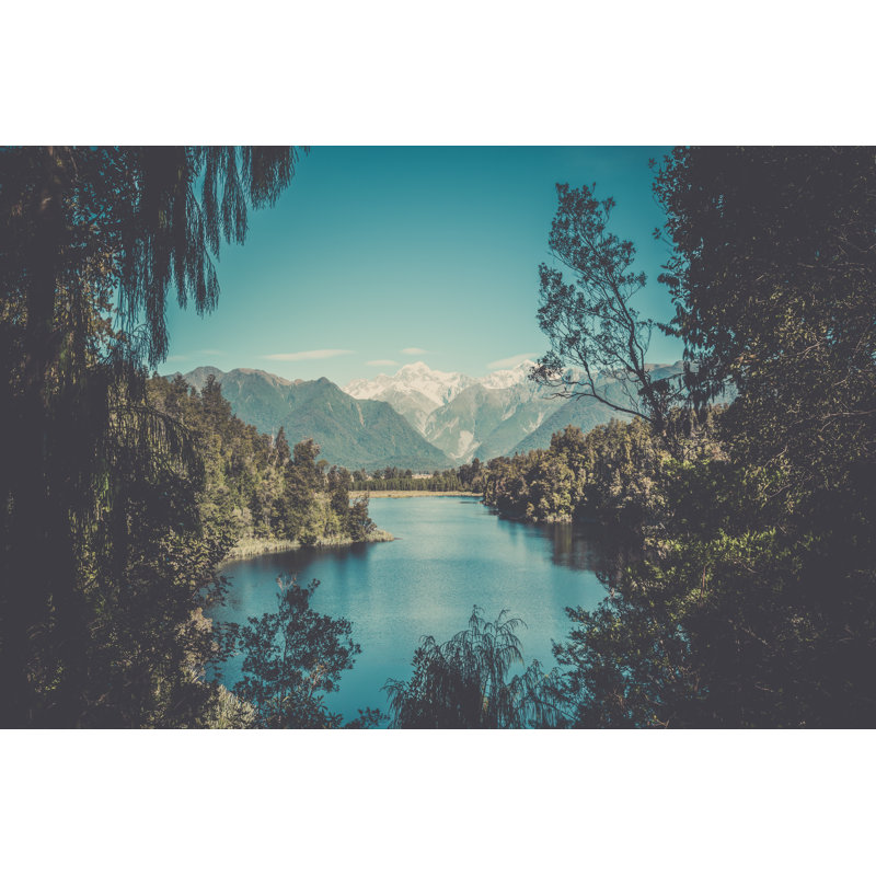 Lake Matheson by Onfokus - Wrapped Canvas Print, 30cm H x 46cm W x 3.8cm D