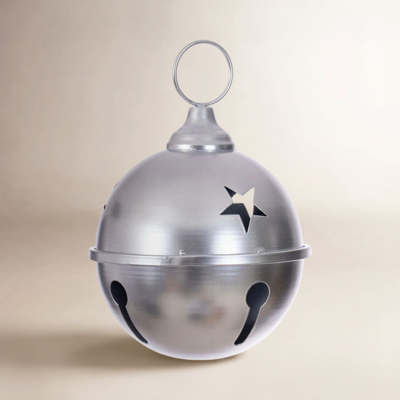 Miamitown Bell Ornament, Silver