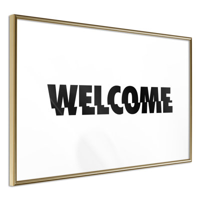 " Welcome "