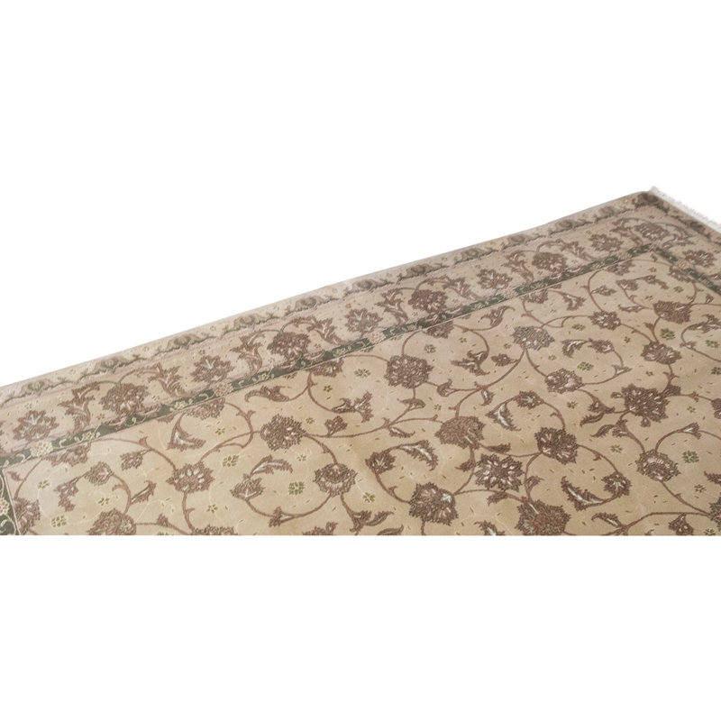 Tapis unique en laine noué à la main de haute qualité de 5 pi 9 po x 8 pi 9 po New Age