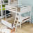Jakavious Kids Bunk Bed with Drawers-526556472-526556479