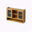 Armoire 35,4 "à 2 portes coulissantes et 3 niveaux d'espace de rangement-287072749
