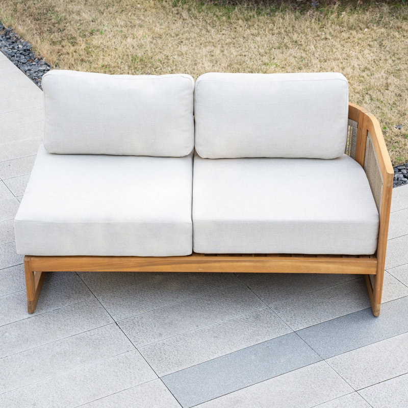 MIMO Solid Wood Middle Sofa Module, Left Hand Facing