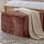  Repose-pieds modulaire à compression pour canapé modulaire, repose-pieds rembourré en flanelle moderne avec ressorts ensachés, pouf sans assemblage pour salon, brun-10902833