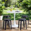 Ensemble de 6 chaises empilables en plastique-98987270