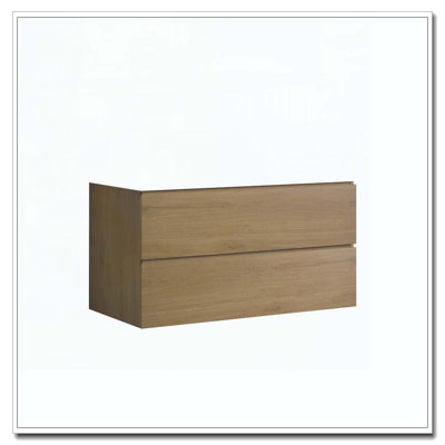 Armoire murale avec deux tiroirs pré-assemblés