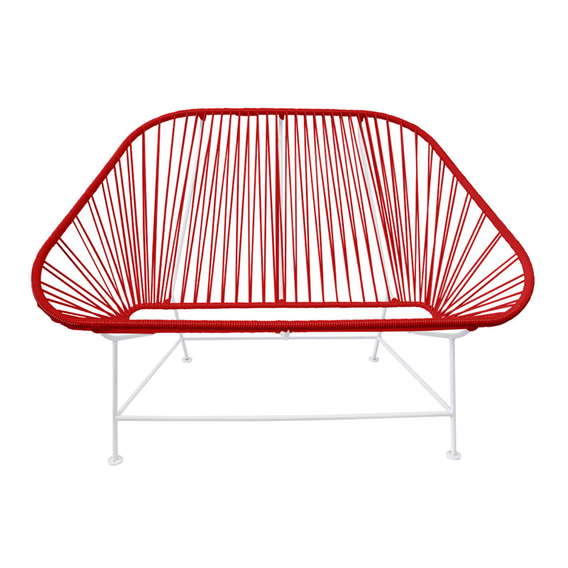 Causeuse InLove, Rouge / blanc