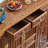 Chinese style partitioned storage shoe cabinet