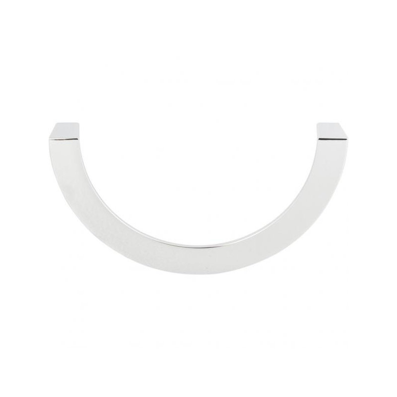 Roundabout 3" Center to Center Drop handle, Polished Chrome, 5 1/16"