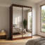 Garde-robe en wengé avec miroir Aria-2070550544-2105991398