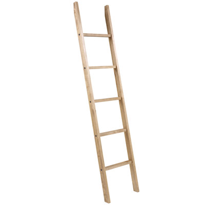 Wood 6.4 ft Blanket Ladder