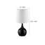 Lampe de chevet en métal 24 "avec abat-jour Hauge-2145257777-2037412866