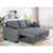 Tissu gris foncé