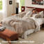 Ensemble de housse de couette à tissage gaufré 100% coton Essential Collection-106246730-107624990