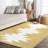 Savoy Minimalist Geometric Machine-Washable Moss/Cream Rug-1499225140