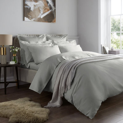 Marview 1000 Thread Count Sateen Standard Fitted Sheet