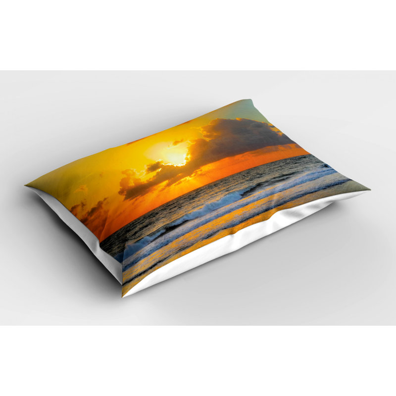 Sun Polyester Sham Set, Twin