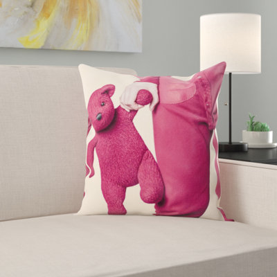 Teddy Bear Throw Pillow