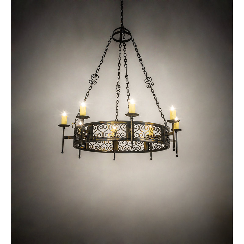 Toscano 8 - Light Chandelier