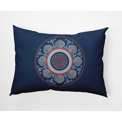 Geometric Outdoor Reversible Throw Pillow