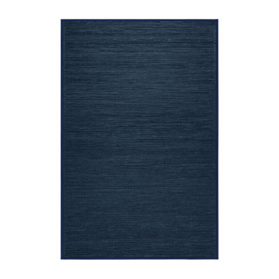 Tapis gris uni lavable à la machine