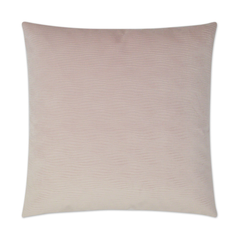 Stream Pillow Cover & Insert, Blush, Square 22"