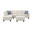 Canapé modulaire avec repose-pieds-1661890514
