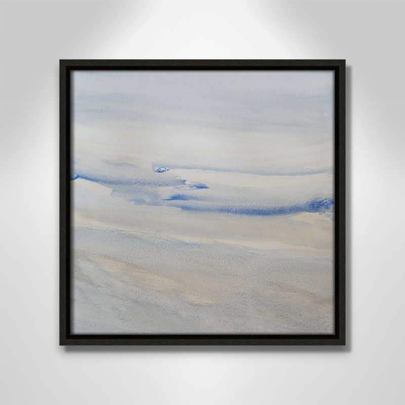 «Silent Direction», reproduction carrée par S.H. Khân, Espresso, H 13,5 po x l 13,5 po