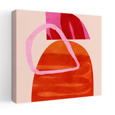 Art contemporain abstrait coloré