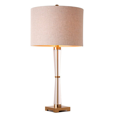 Lampe de table en cristal 32 pouces Lynley
