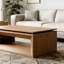 Table basse à plateau relevable 43,3 po avec rangement-2092914931