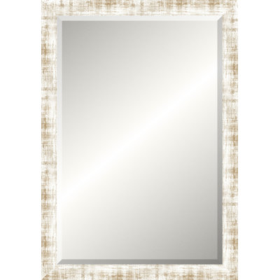 Faded White Legacy Mirror
